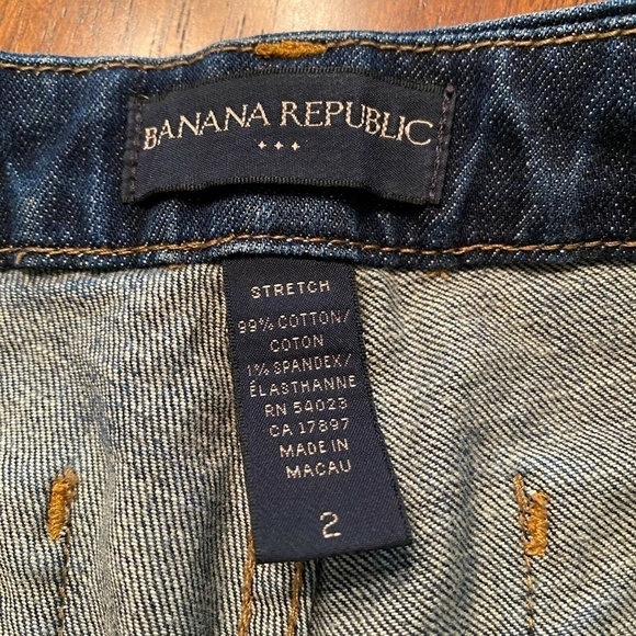 Banana Republic Women Sz 2 Stretch Boot Cut Jeans - Picture 7 of 7